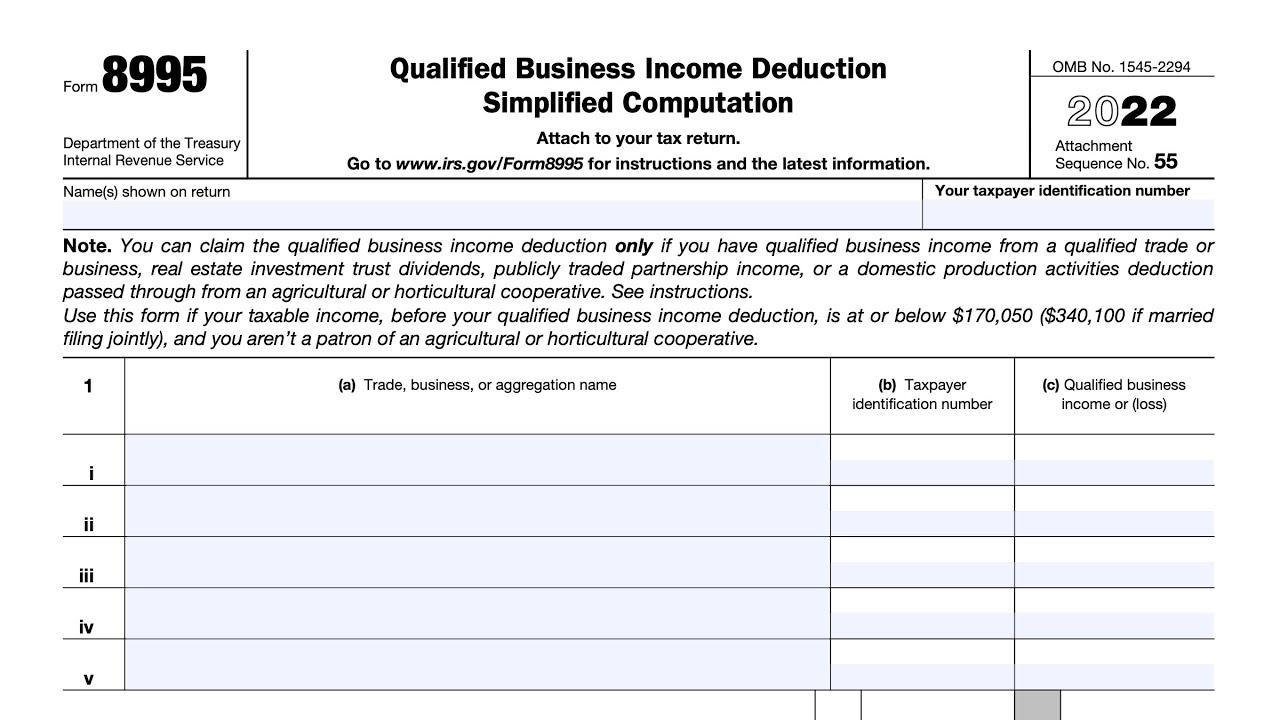 8995 Form